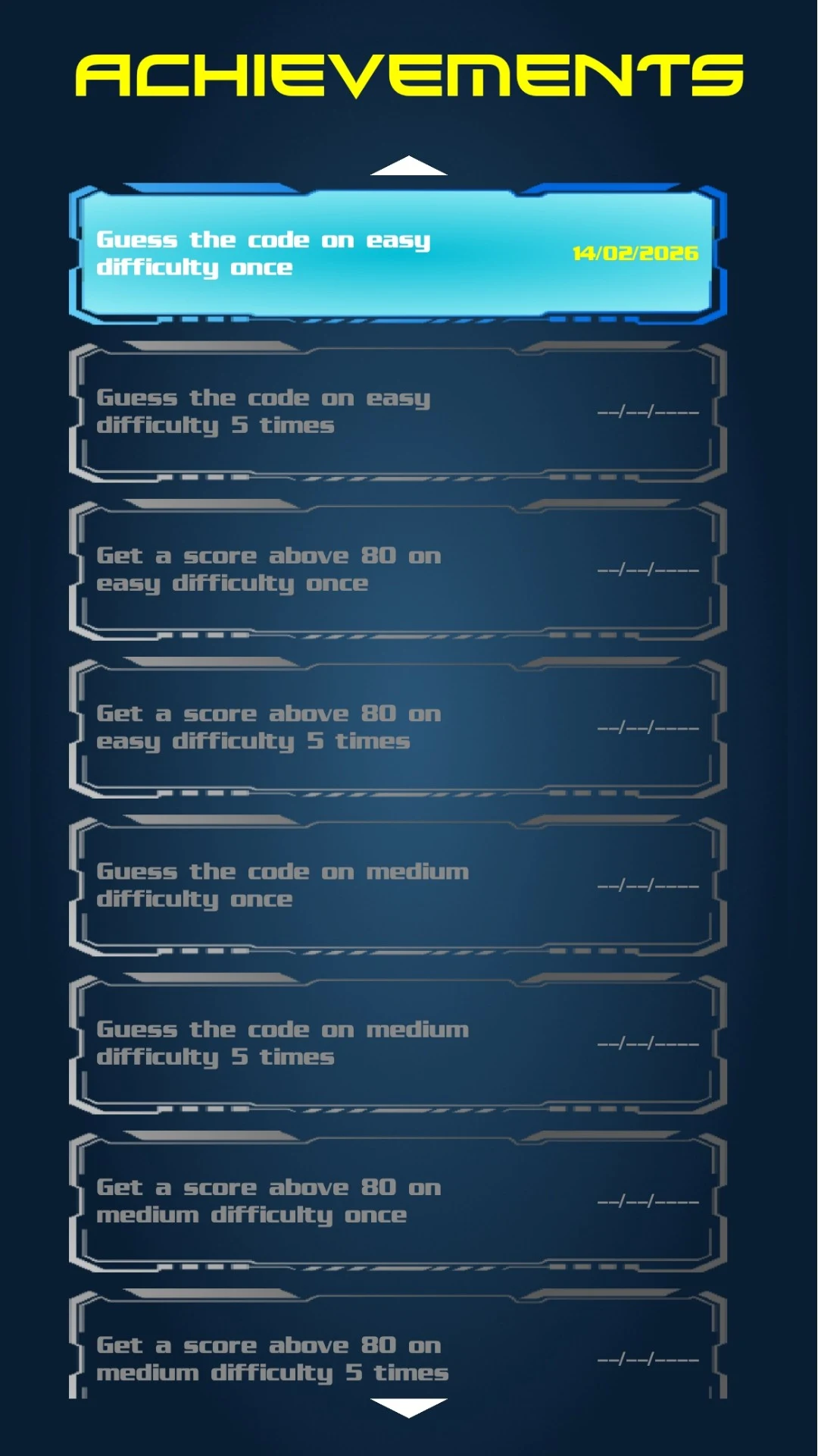 Secret Code screenshot